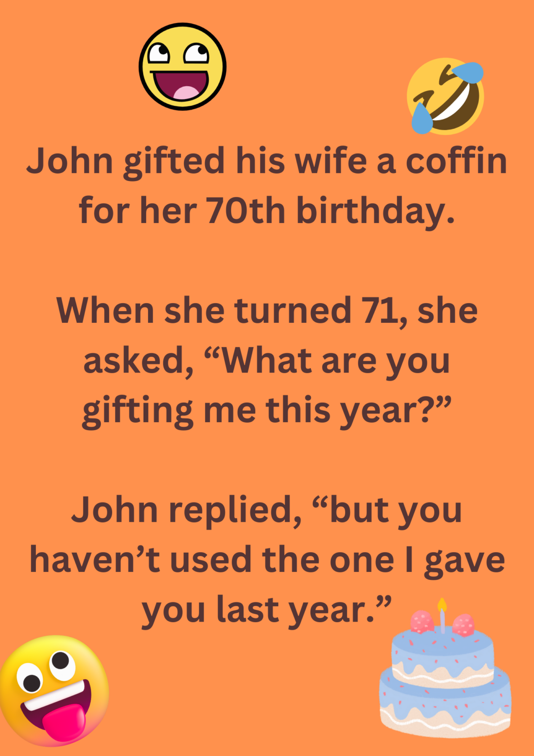 Funniest Jokes About 70-year-olds 